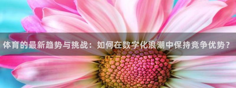 体育的最新趋势与挑战：如何在数字化浪潮中保持竞争优势？